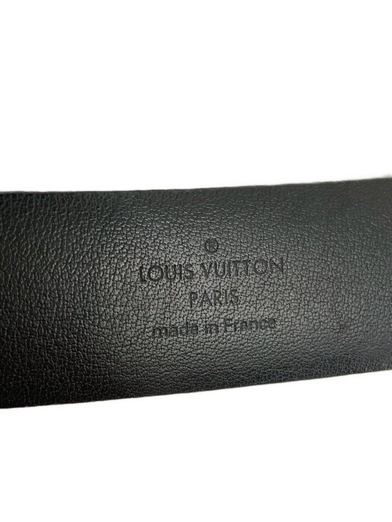 Louis Vuitton Belt Ceinture Neogram Noir Leather Cowhide main image 4